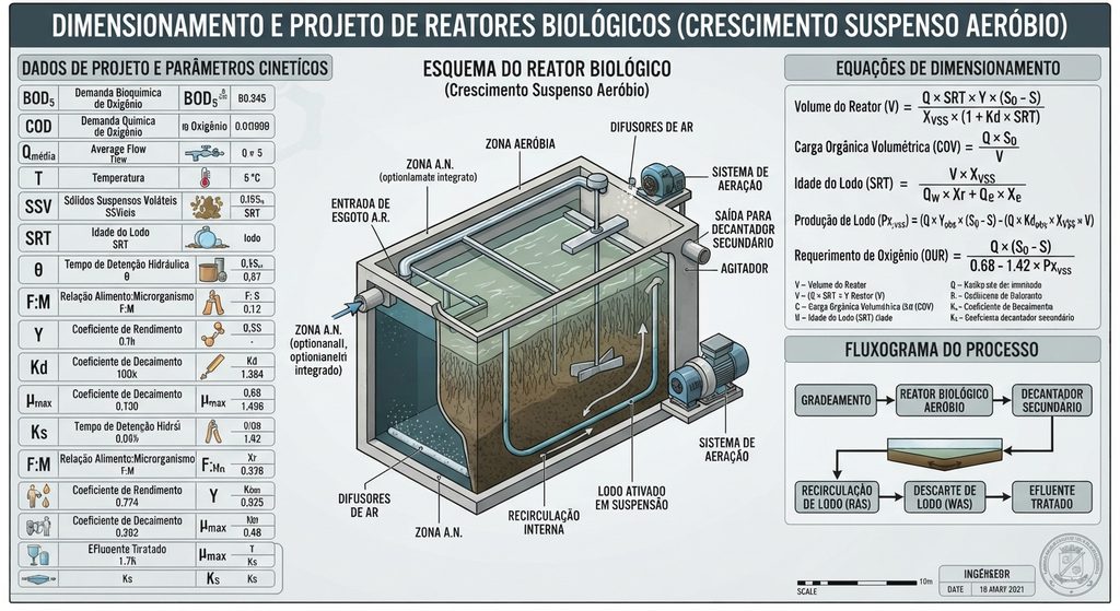 Tratamento Dimensionamento Reatores